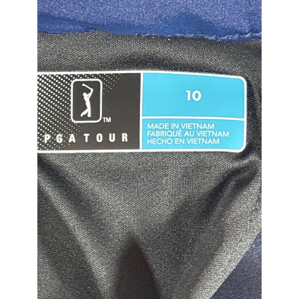 Perry Ellis PGA Tour Womens Golf Shorts Navy Blue Size 10 Activewear Casual - Picture 10 of 10